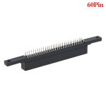 Adaptateur de cartouche de jeu a 60 broches, connecteur de fente de carte pour console f - c clone, 1 ...