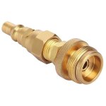 Adaptateur pour l'élimination du propane new - 1lb, avec fiche de déconnexion a connexion rapide de 1 ... Adaptateur pour l'élimination du propane new - 1lb, avec fiche de déconnexion a connexion rapide de 1 ...