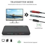 Adaptateur emetteur - récepteur bluetooth 5. 0 audio 3. 5mm, 2 en 1, support nfc, mains libres, récepteur ... Adaptateur emetteur - récepteur bluetooth 5. 0 audio 3. 5mm, 2 en 1, support nfc, mains libres, récepteur ...