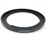 Adaptateur de filtre de 67mm pour canon powershot sx30 sx40 sx50 sx520 hs remplacer fa - dc67a
