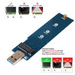 Adaptateur m. 2 vers usb 3. 0, cl b, ssd, convertisseur ngff, lecteur ssd, pas besoin de cble
