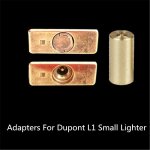 Adaptateur de recharge de gaz pour dunhill dupont et autres briquets or c�l�bres, buse en laiton gonflable ...