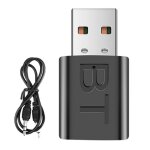 Adaptateur transmetteur r�cepteur bluetooth 5 sans fil 2 en 1 usb, prise jack 3. 5mm, audio auxiliaire, ...
