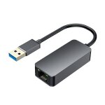 Adaptateur usb c vers ethernet gigabit rj45 2. 5g, carte de type c vers lan, convertisseur filaire 2500m, ...
