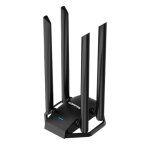 Adaptateur wifi double bande a faible latence, 5. 8ghz, 1300mbps, usb3. 0, pour pc de bureau et streaming ...