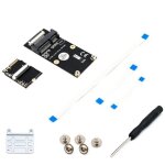 Adaptateur wifi a + e vers mini pci - e, cl� a - e vers mini pci express, m. 2, pour carte r�seau pleine ...