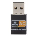 Adaptateur wifi usb ac600, 5ghz, mini rseau sans fil, double bande, pour ordinateur de bureau et portable, ...