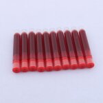 Adhérence d'encre pour stylo plume, bleu, noir, rouge, vert, diamètre 3. 4mm, 10 pièces - type rouge Adhérence d'encre pour stylo plume, bleu, noir, rouge, vert, diamètre 3. 4mm, 10 pièces - type rouge