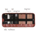 Ages 29 pièces ensemble de crayons croquis dessin art outil graphite crayons croquis fournitures sous ... Ages 29 pièces ensemble de crayons croquis dessin art outil graphite crayons croquis fournitures sous ...