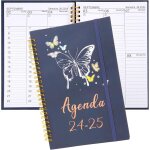 Agenda 2024 2025 semainier - spirale, 22 x 16, 5cm agenda semainier (septembre 2024 a août 2025), 100 ... Agenda 2024 2025 semainier - spirale, 22 x 16, 5cm agenda semainier (septembre 2024 a août 2025), 100 ...