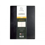 Agenda 2024 semainier eurotime 27s exacompta 21 x 27 cm janvier a d�cembre noir