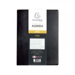 Agenda 2024 semainier visuel barbara exacompta 15 x 21 cm - janvier a d�cembre 2024 - noir