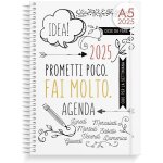 Agenda 2025 / 2026 agenda hebdomadaire d�cembre a janvier format a5 21, 5 x 16 cm 142 autocollants inclus ...