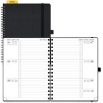 Agenda 2025 2026 semainier 22 x 16, 5 cm d'ao�t 2025 a d�c 2026, planner disposition horizontale scolaire ...