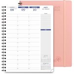 Agenda 2025 2026 semainier a4 en fran�ais - intervalles de 15 minutes, 12 mois d'ao�t 2025 a juil 2026 ...