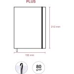 Agenda 2025, agenda annuel 155 x 213 mm, vue semaine, couverture souple imitation cuir cousu, papier ...