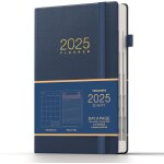 Agenda 2025 journalier, a5 planner, journalier de 365 pages et mensuel de 24 pages, porte - stylo et ... Agenda 2025 journalier, a5 planner, journalier de 365 pages et mensuel de 24 pages, porte - stylo et ...