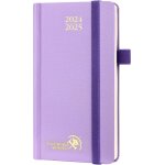 Agenda 2025 semainier (17 mois: aot 2024 - dc 2025) 22 x 16, 5 cm couverture rigide agenda scolaire ...