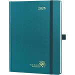 Agenda 2025 semainier 22 x 16, 5 cm - couverture rigide, vertical weekly planner, d'jan 2025 a dc 2025 ...