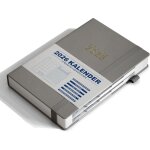 Agenda 2026 - agenda en allemand - format a5 - 1 jour - 1 page avec onglets mensuels - 416 pages - couverture ...