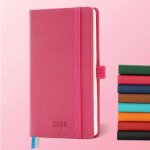 Agenda 2026: agenda de poche semainier a6 petit 16, 4x9, 6 cm, planificateur hebdomadaire & journalier ...