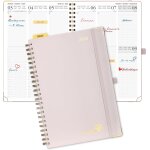 Agenda 2026 semainier 30 x 21 cm - couverture rigide spirale, vertical a4 weekly planner, d'jan 2026 ...
