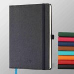 Agenda 2026: agenda semainier a5 moyen 21, 9x16, 4 cm, planificateur hebdomadaire & journalier reli, ...