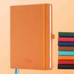 Agenda 2026: agenda semainier a5 moyen 21, 9x16, 4 cm, planificateur hebdomadaire & journalier reli, ...