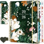 Agenda 2026 semainier spirale de janvier a d�cembre 2026 (12 mois) a5 agenda scolaire avec boucle de ...