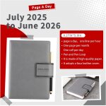 Agenda académique 2025 - 2026, une page par jour, agenda 12 mois de juillet 2025 a juin 2026, agenda ... Agenda académique 2025 - 2026, une page par jour, agenda 12 mois de juillet 2025 a juin 2026, agenda ...