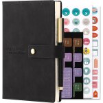 Agenda acadmique journalier 2025 - 2026 de juillet 2025 a juin 2026 avec couverture rigide et stylo, ...