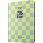 Agenda annuel 2025 agenda semainier a5 fournitures de bureau, agenda professionnel, agenda etudiant