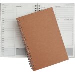 Agenda annuel complet avec vues hebdomadaires et mensuelles, pages d'objectifs, papier epais pour une ...