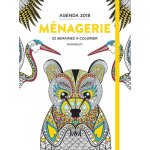 Agenda coloriages mnagerie