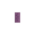 Agenda exacompta sas flora 2019 1 semaine sur 2 pages 17 (h) x 9 (l) cm violet