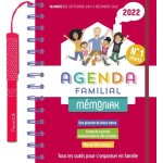 Agenda familial m�moniak - tous les outils pour s'organiser en famille - avec 1 stylo , 700 autocollants, ...