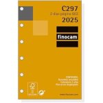 Agenda - finocam - recharge annuelle classique 2025 - 2 jours par page - espagnol - 14, 8 x 21 cm