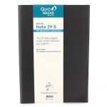 Agenda hebdomadaire 2025 note 29s - 21 x 29, 7 cm - noir - quo vadis