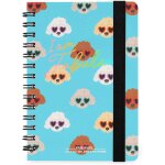 Agenda hebdomadaire spiral petit, 12 mois, journal de janvier 2025 a dcembre 2025, planificateur pliable ...