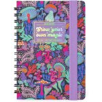 Agenda hebdomadaire spiral petit, 12 mois, journal de janvier 2025 a dcembre 2025, planificateur pliable ...
