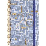 Agenda journalier 2026 journalier a6 + (117 x 182 mm), couverture rigide en carton, spirale, fermeture ...