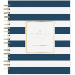 Agenda journalier et mensuel 2024 20, 3 x 25, 4 cm, couverture givrée, reliure a spirales, rayures bleu ... Agenda journalier et mensuel 2024 20, 3 x 25, 4 cm, couverture givrée, reliure a spirales, rayures bleu ...