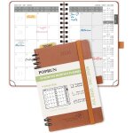 Agenda mensuel 2025 2026 de poche 16 x 10, 5 cm - de juil 2025 a dc 2026 18 mois, a6 petit planner scolaire, ...