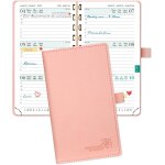 Agenda de poche 2025 2026 semainier 16, 5 x 9 cm d'aot 2025 a dc 2026petit planner scolaire 17 mois ...
