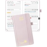 Agenda de poche 2025 2026 semainier 16, 5 x 9 cm d'aot 2025 a dc 2026 - petit planner scolaire 17 mois, ...