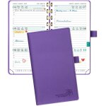 Agenda de poche 2025 2026 semainier 16, 5 x 9 cm d'aot 2025 a dc 2026 - petit planner scolaire 17 mois ...