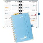 Agenda de poche 2026 a6 semainier 16 x 10, 5 cm - couverture rigide spirale, petit agenda, d'jan 2026 ...