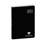 Agenda scolaire 2023 / 2024 forum work&after exacompta 10 x 15 cm noir