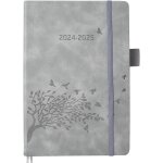 Agenda scolaire 2024 2025 1 jour par page a5, agenda journalier avec onglets mensuel, poche & porte - ...