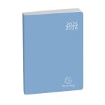 Agenda scolaire - 2024 / 2025 - 1 page par jour - bleu pastel - 12x17cm - color soft